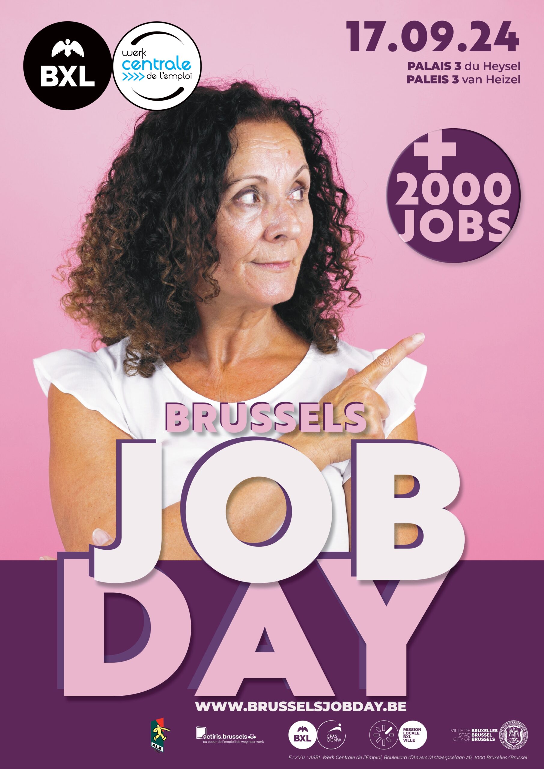 Brussels Job day 2024 flyer